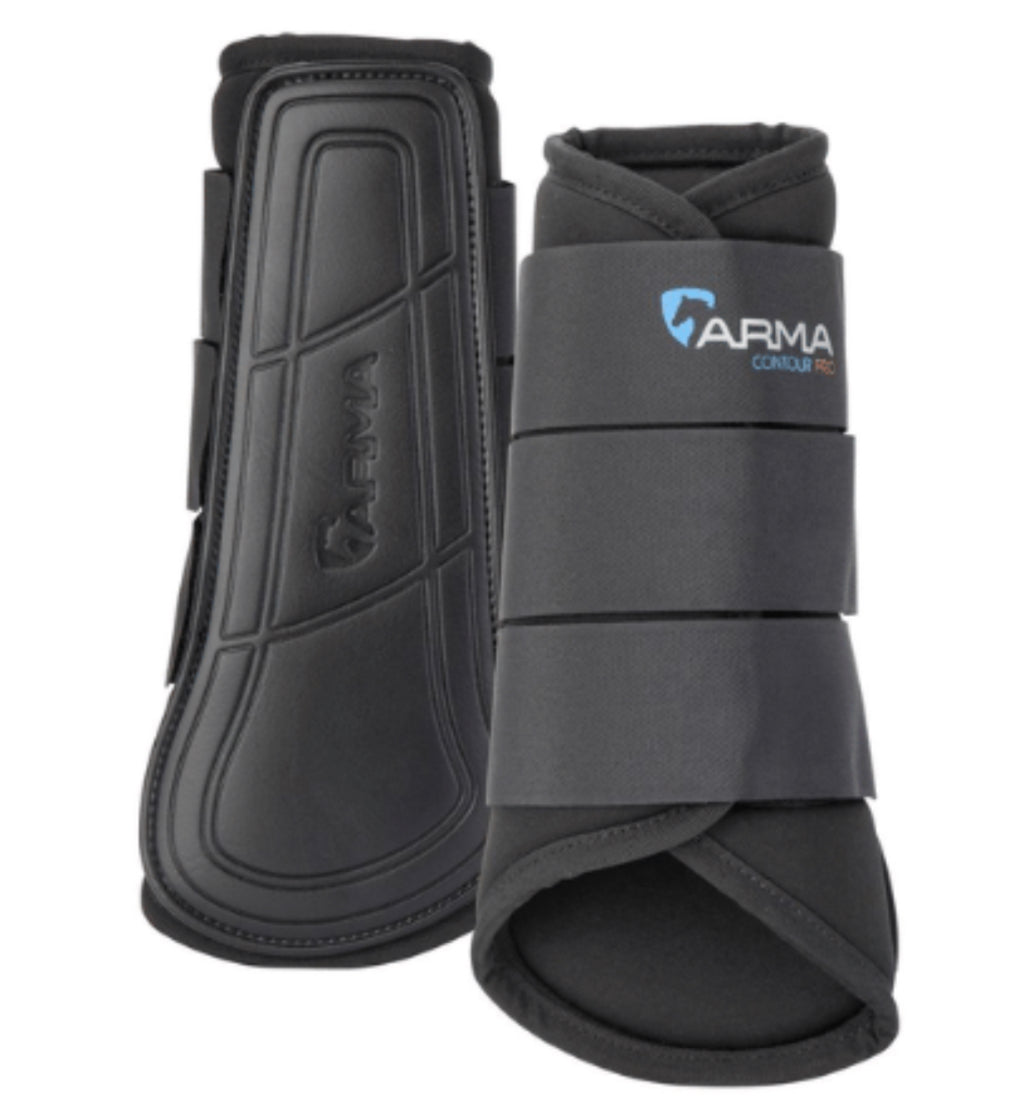 Shires ARMA Contour Pro Brushing Boots - Horse &amp; Hound Tack Shop 
