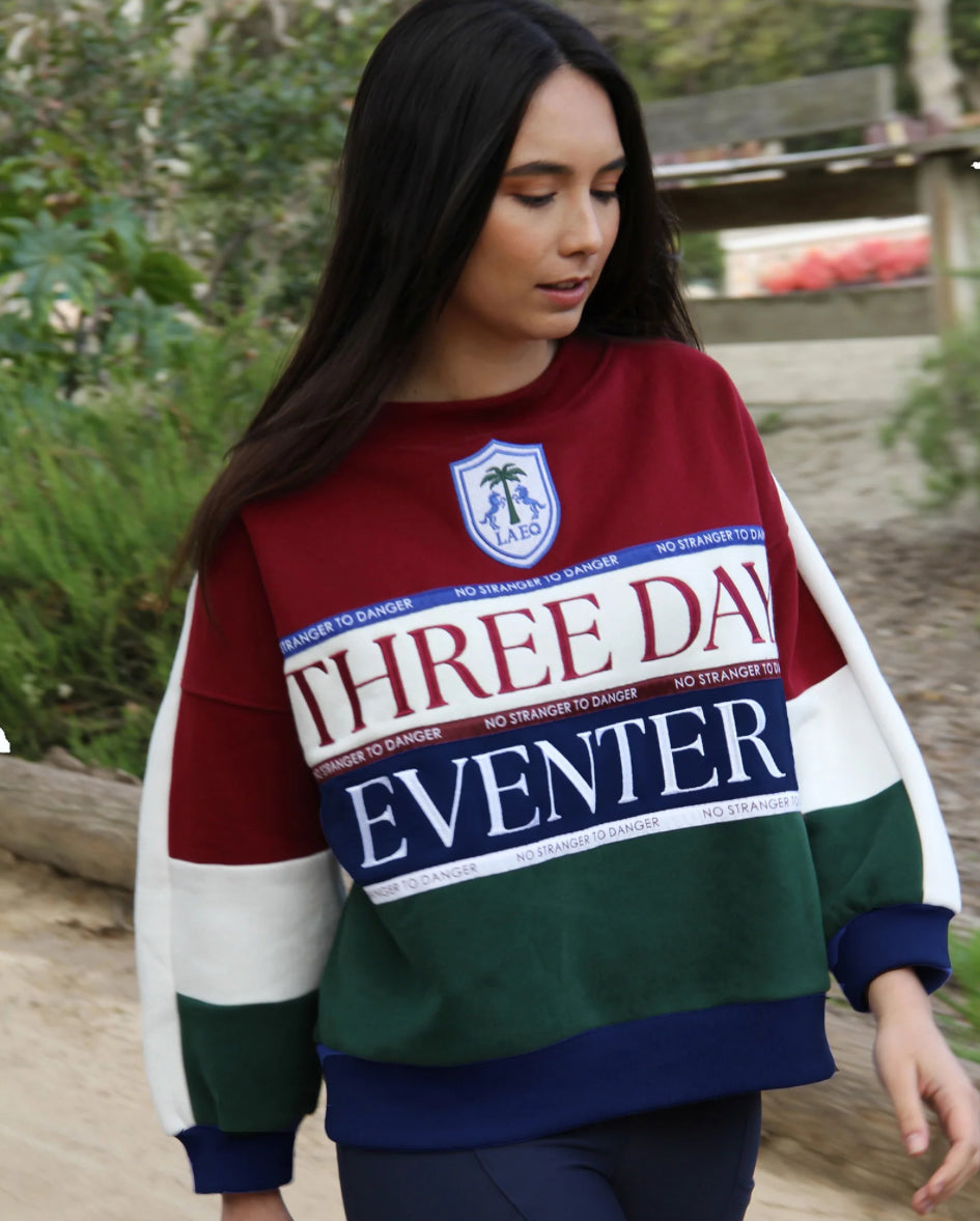 THE LA LA &#39;THREE DAY EVENTER&#39; SWEATSHIRT - LIMITED EDITION