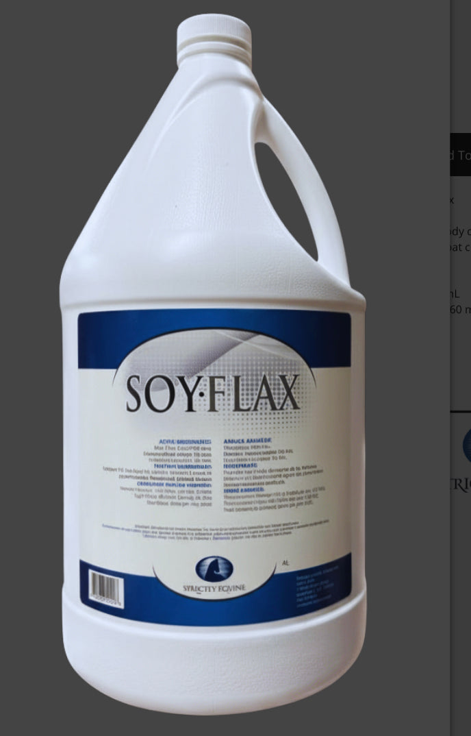 Strictly Equine Soy Flax Oil - Horse &amp; Hound Tack Shop 