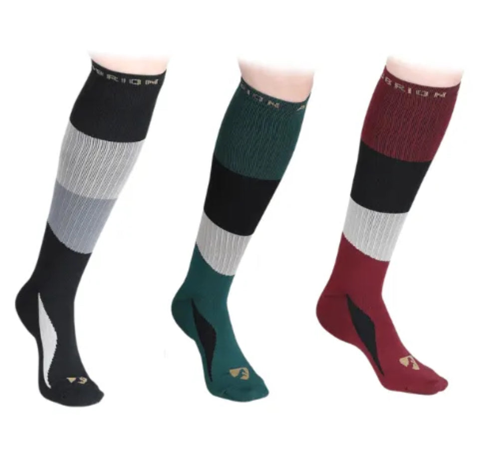 Aubrion Perivale Compression Sock - Horse & Hound Tack Shop 