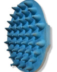 Oval Rubber Massage Curry with Handle