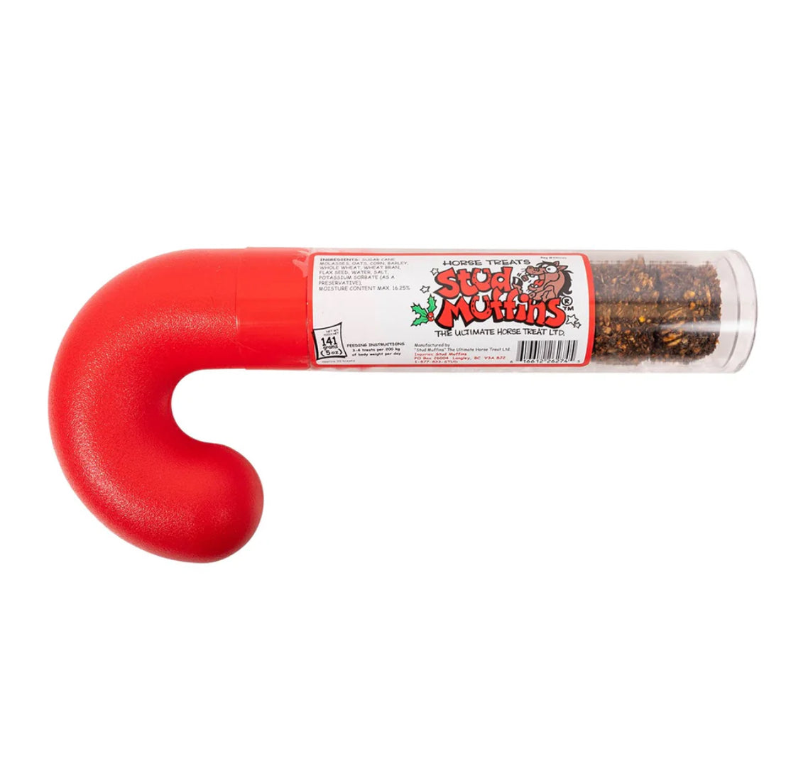 Stud Muffin Candy Cane Tube - Horse &amp; Hound Tack Shop 