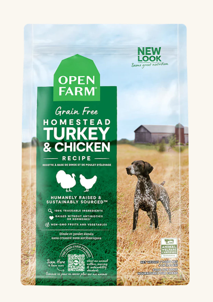 Open Farm® Homestead Turkey & Chicken Grain-Free Dry Dog Food