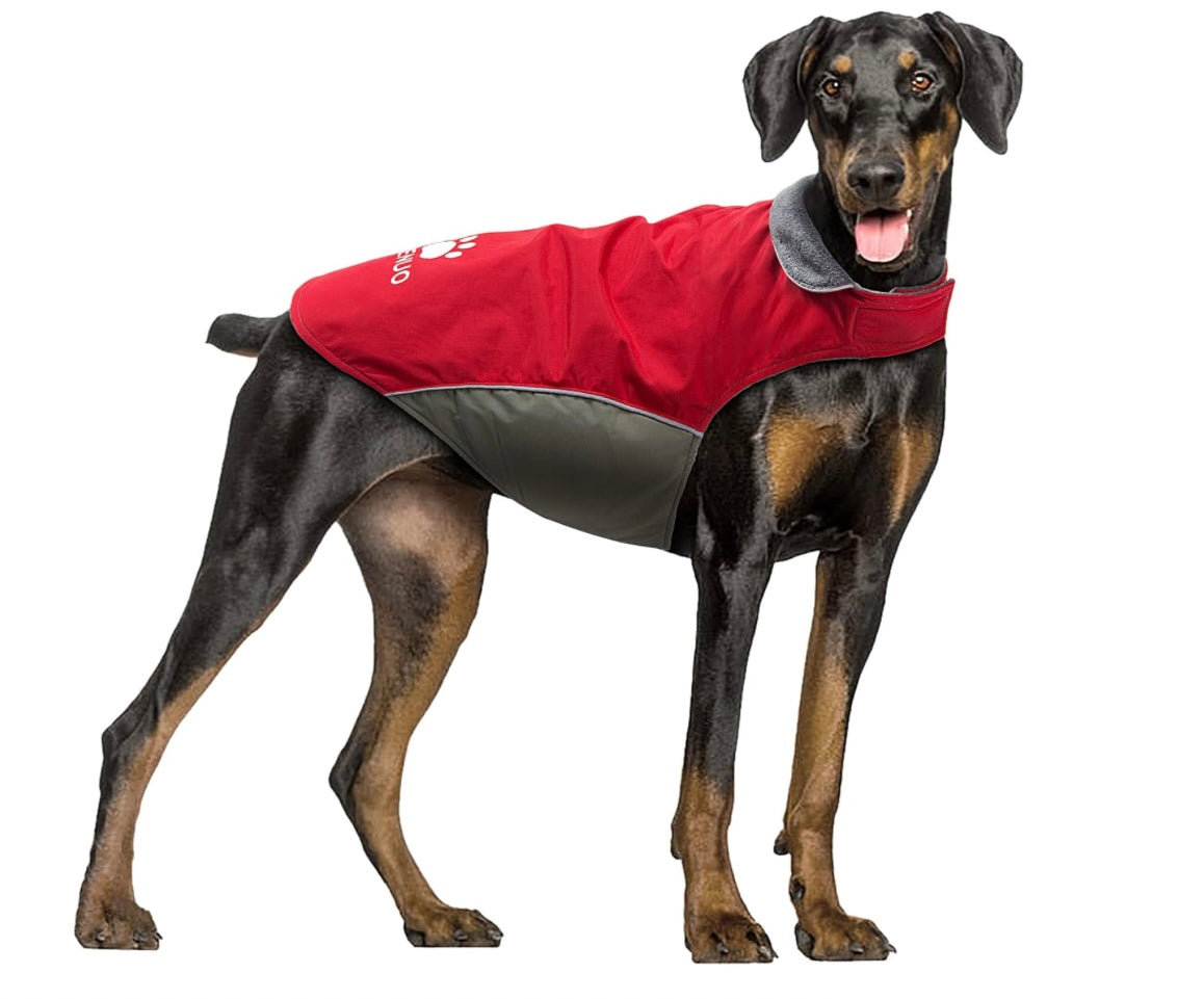 Nreenuo 100% Waterproof Dog Rain Jacket