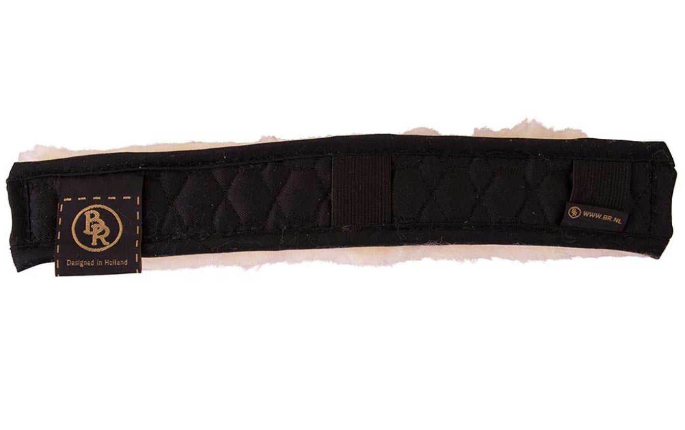 BR Sheepskin Headstrap Cover