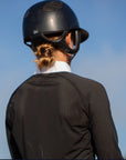 Equinavia Sara Womens Perforated Long Sleeved Show Shirt - Black - Horse & Hound Tack Shop 