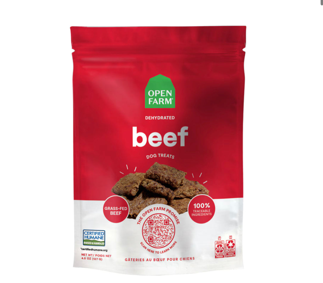 Open Farm Dehydrated Beef Treats