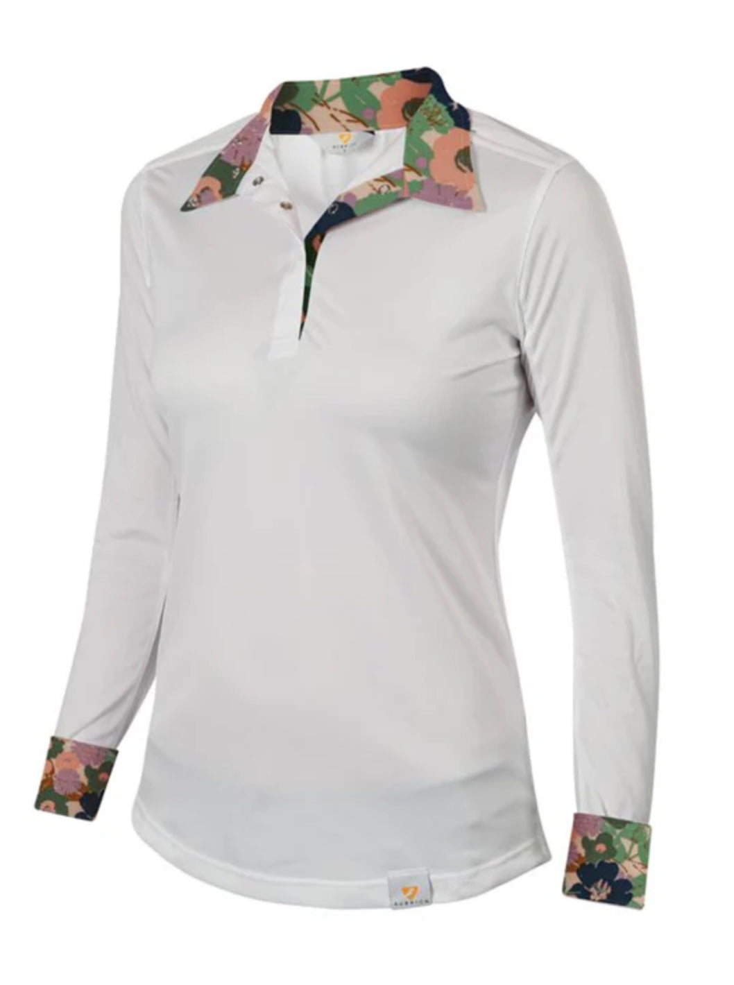 Shires Aubrion Equestrian Ladies Long Sleeve Show Shirt - Horse &amp; Hound Tack Shop 
