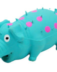Bud'Z Latex Pig Dog Toy With Squeaker