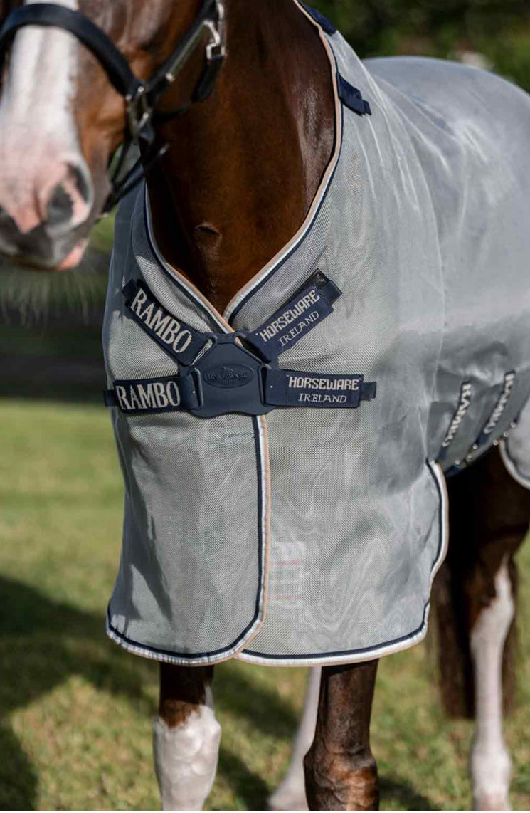 Horseware Rambo Protector Field Safe Plus Fly Sheet - Horse & Hound Tack Shop 
