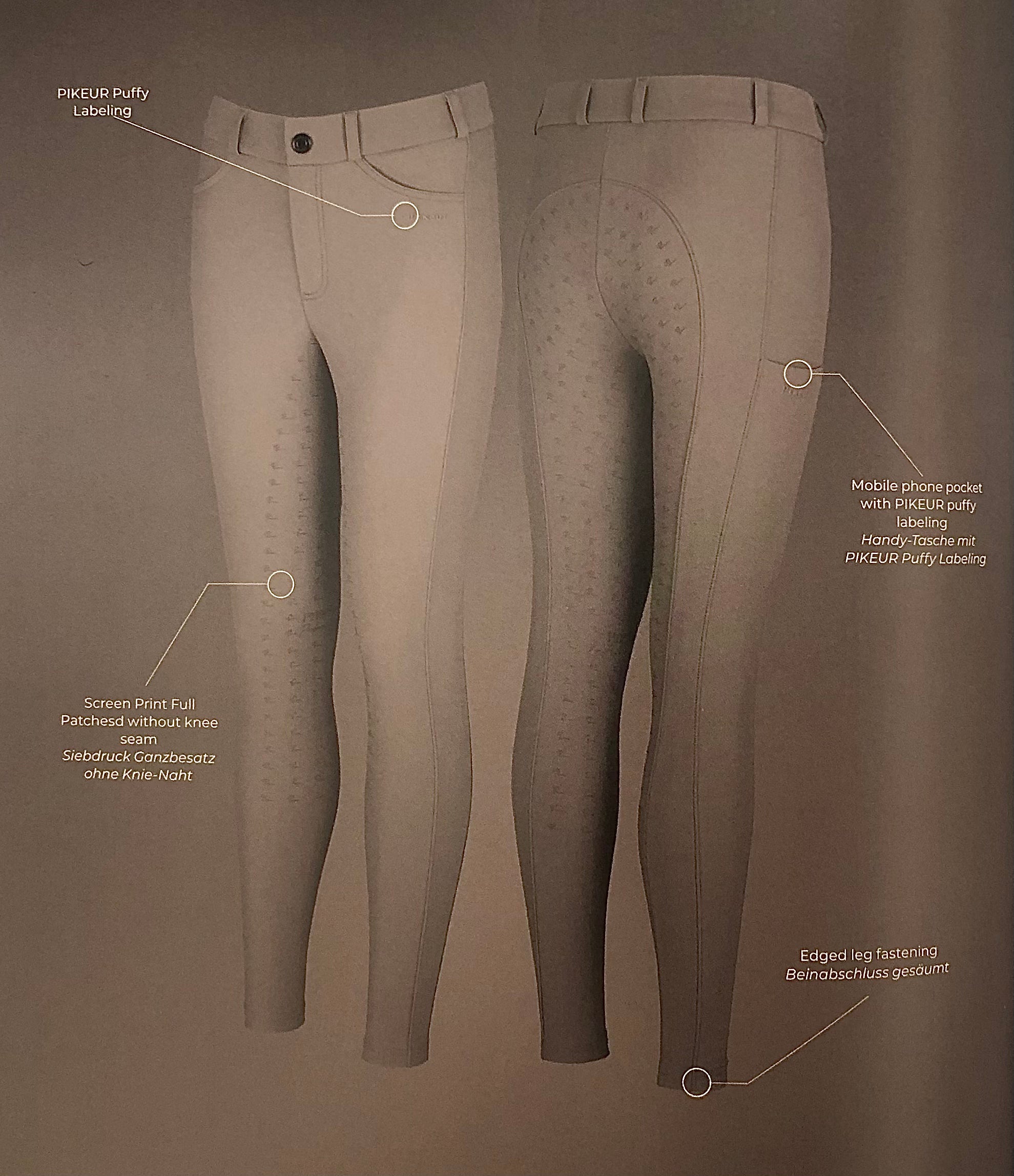 Pikeur New Braddy Kid’s Riding Breeches (Sandstorm)