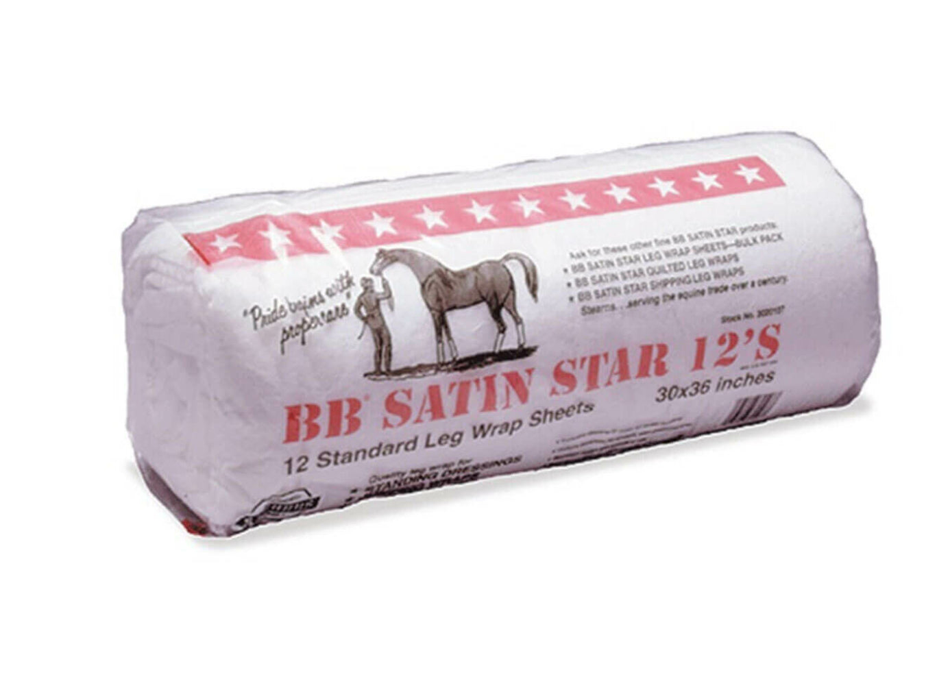 BB Star Satin Leg Wraps - Horse & Hound Tack Shop 