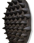 Oval Rubber Massage Curry with Handle