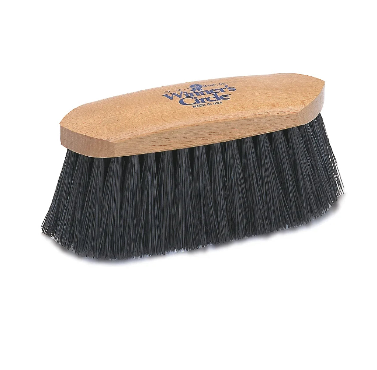 Winners Circle 7.5" Dandy Flicker Brush - Black - Horse & Hound Tack Shop 