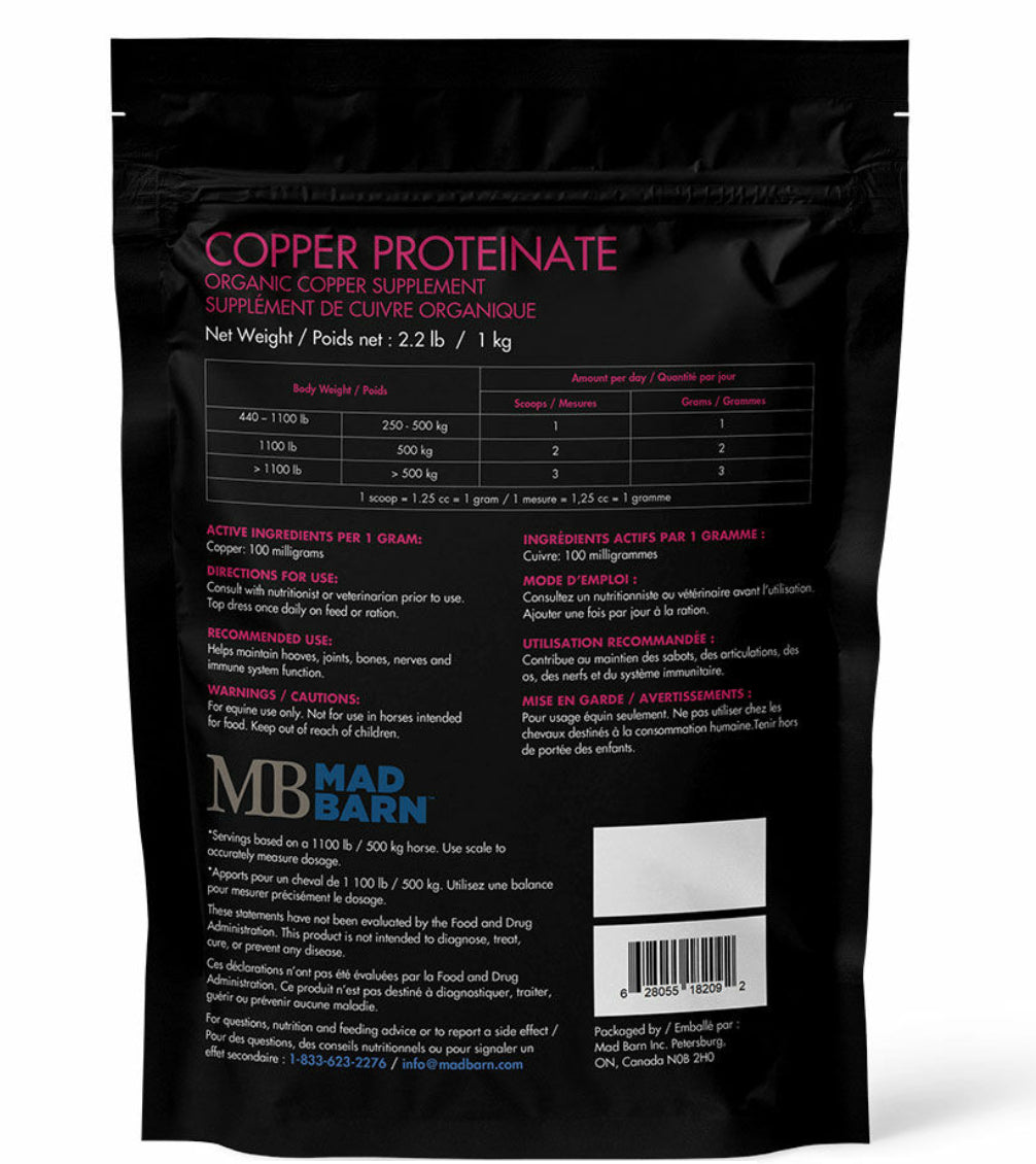 Mad Barn Copper Proteinate - Horse & Hound Tack Shop 