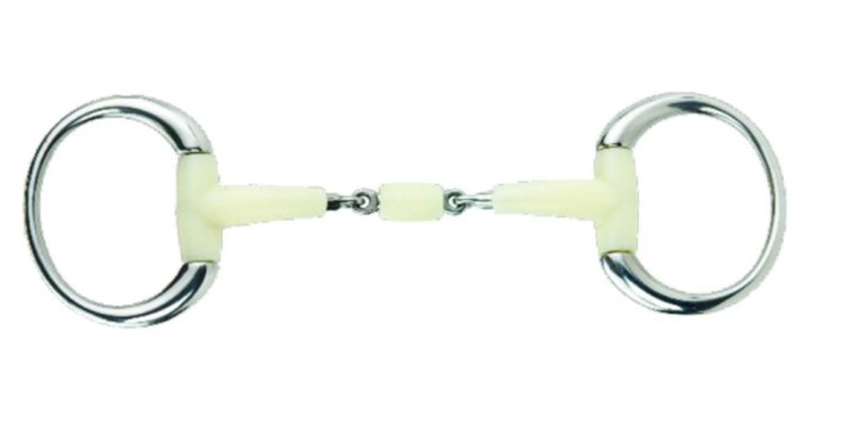 Happy Mouth Double Jointed Eggbutt - Horse & Hound Tack Shop 