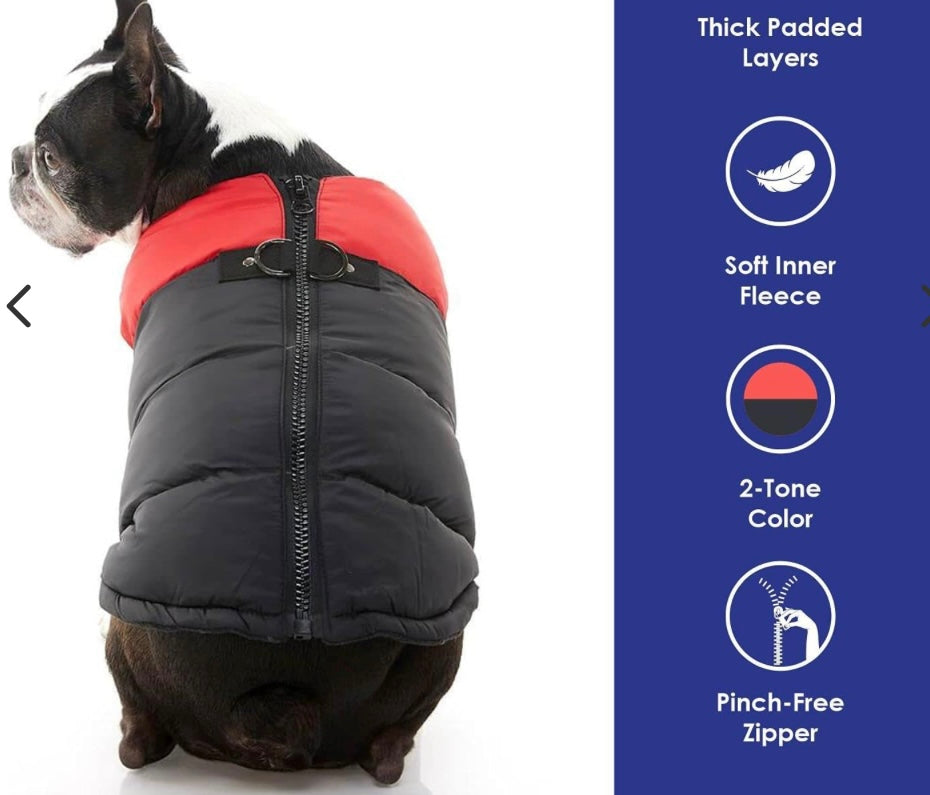 Gooby Padded Vest Dog Jacket
