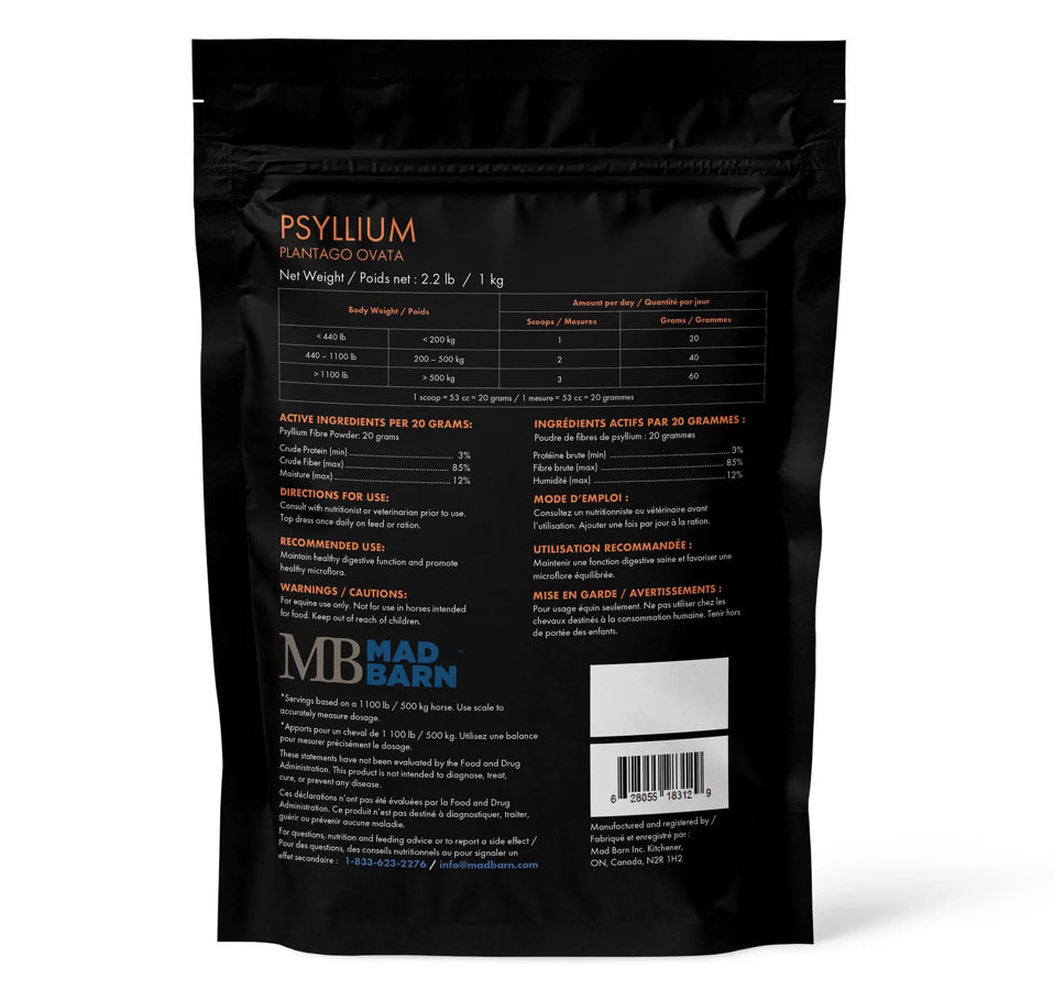 Mad Barn Psyllium - Horse &amp; Hound Tack Shop 