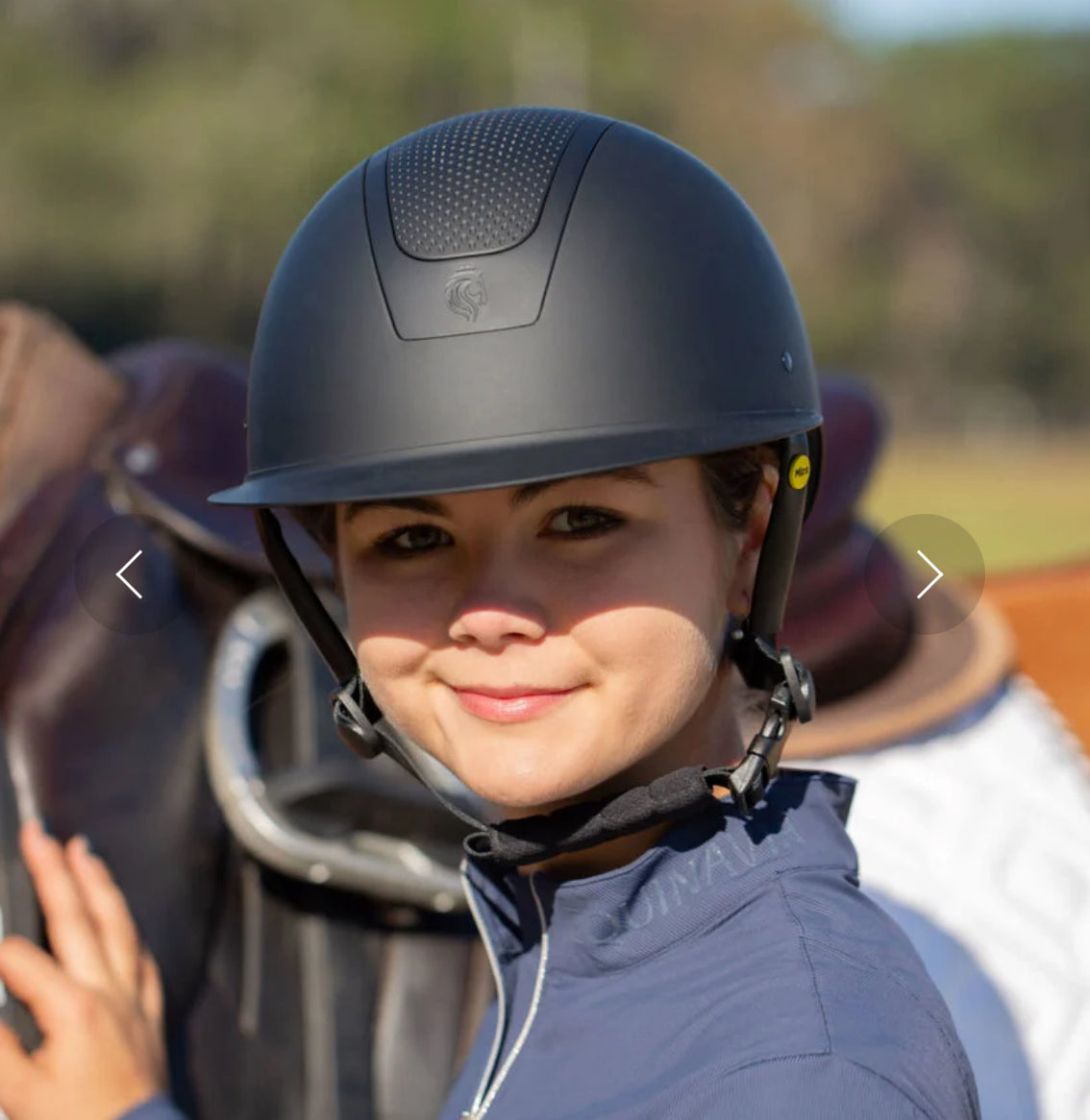 EQUINAVIA Crown MIPS Riding Helmet - Horse & Hound Tack Shop 