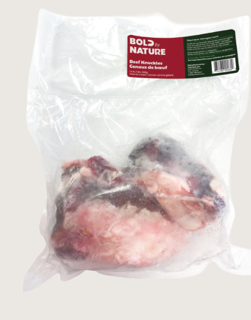 Bold By Nature Raw Beef Knuckle Bone for Dogs