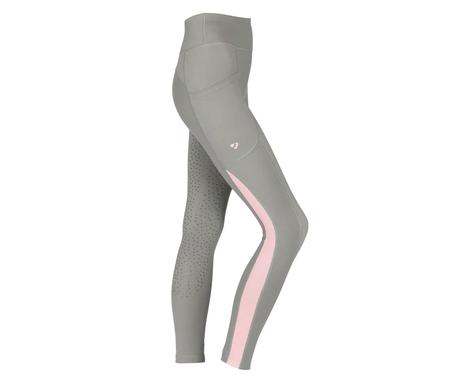 Shires Ladies Porter Winter Riding Tights with Silicone Knee Patch