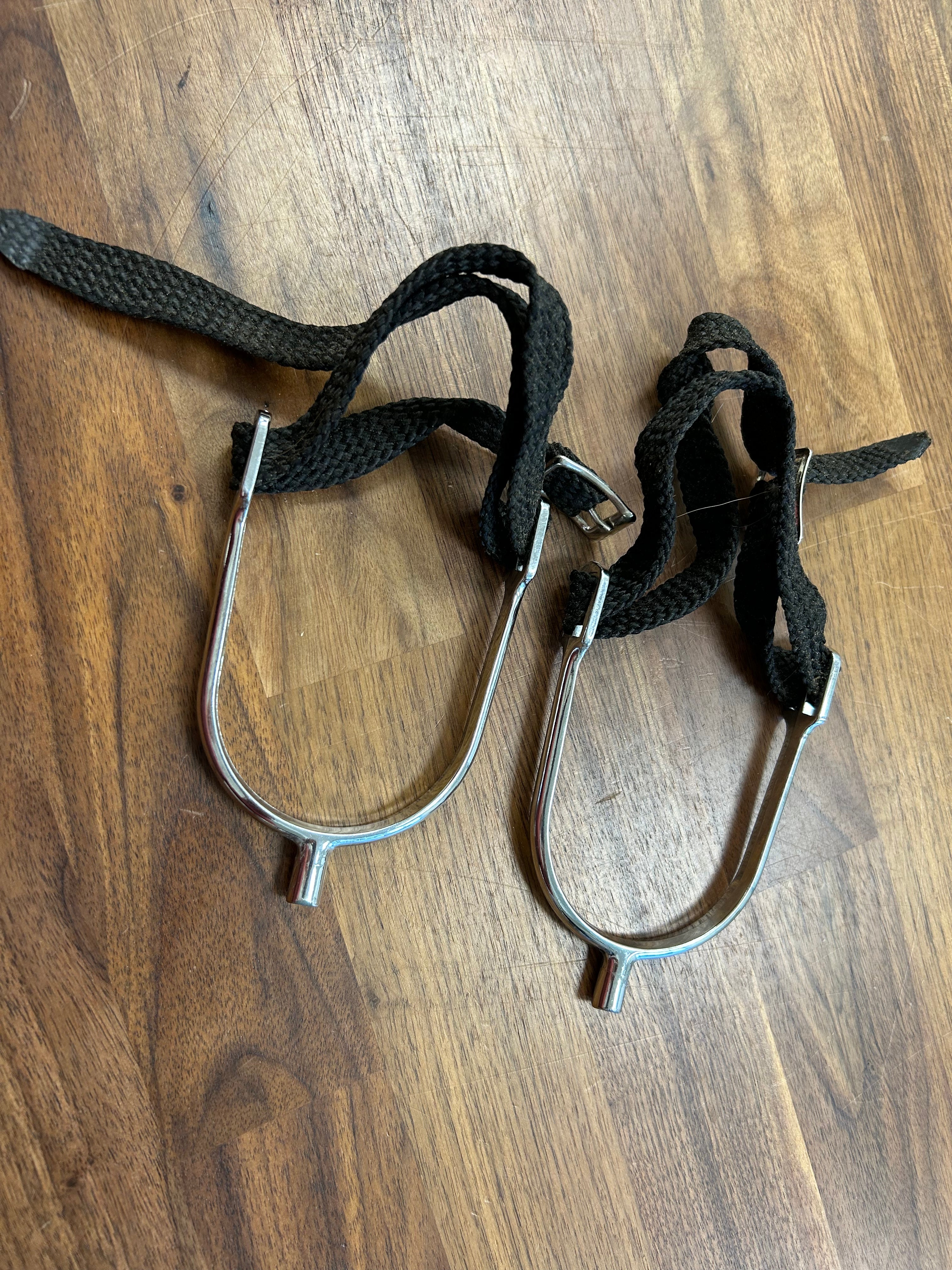 Fine Used Spurs with Straps