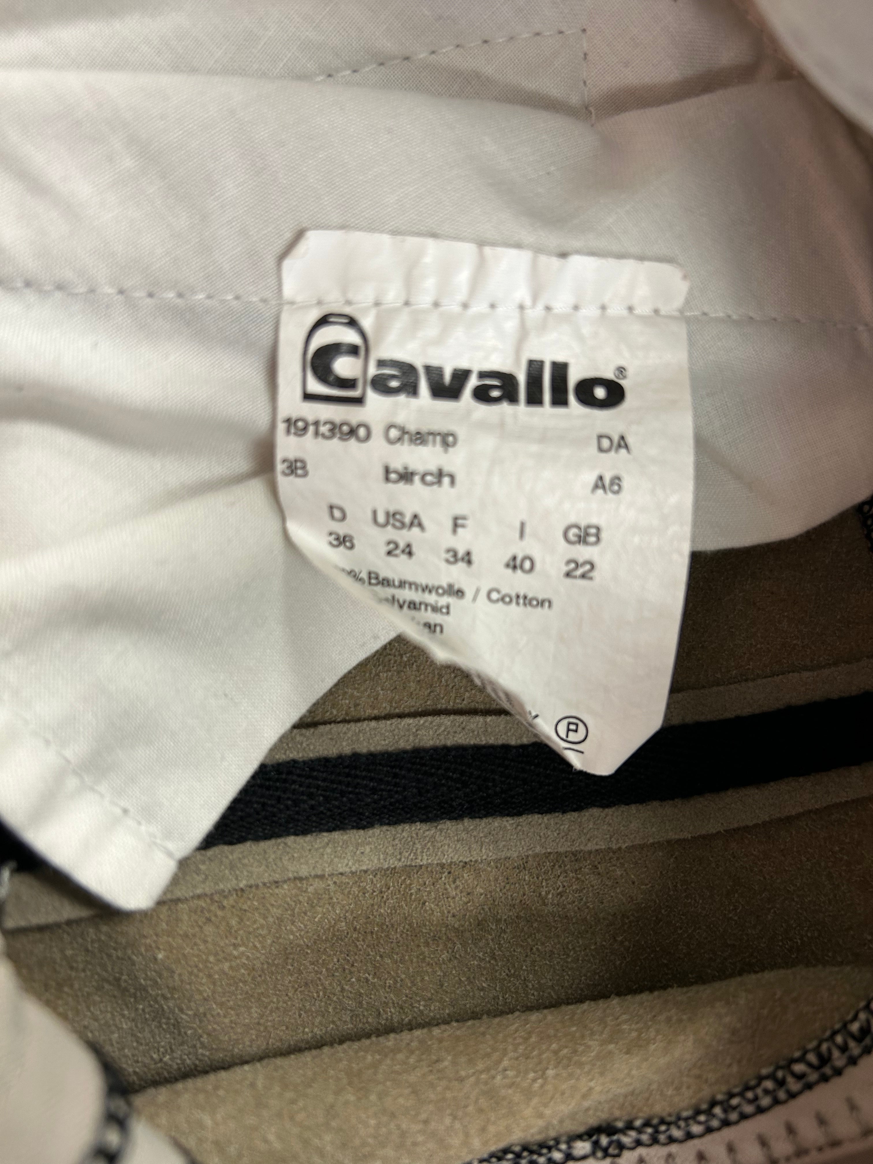 Fine Used Ladies Cavallo Grey Full Seat Breech