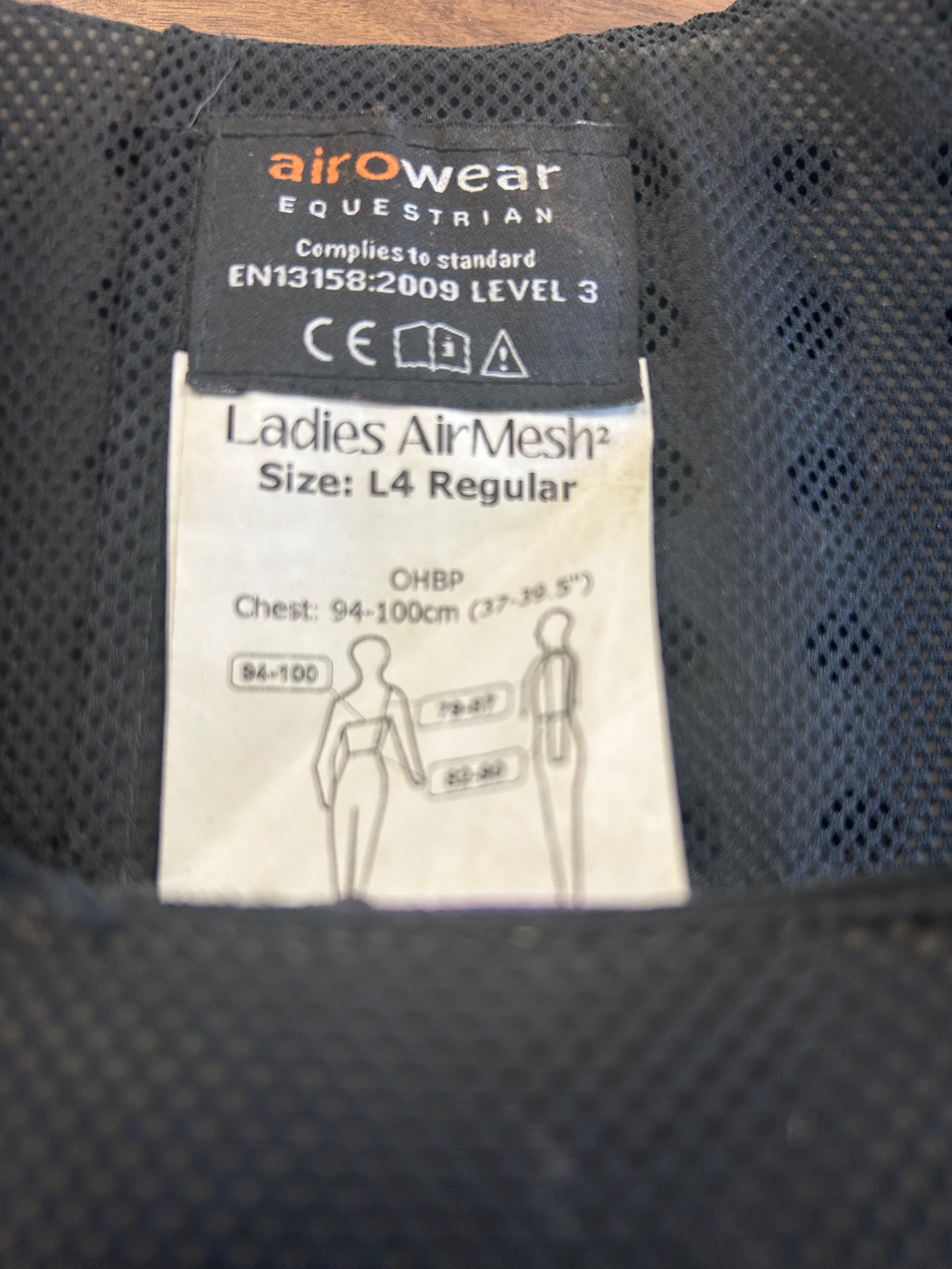 Fine Used Ladies Airowear Safety Vest - L4 Reg