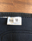 Synthetic Half Chaps - Black/Red - Horse & Hound Tack Shop 