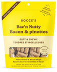 Bocce’s Bakery Soft & Chewy Bac’n Nutty Peanut Butter & Bacon Recipe - Horse & Hound Tack Shop 