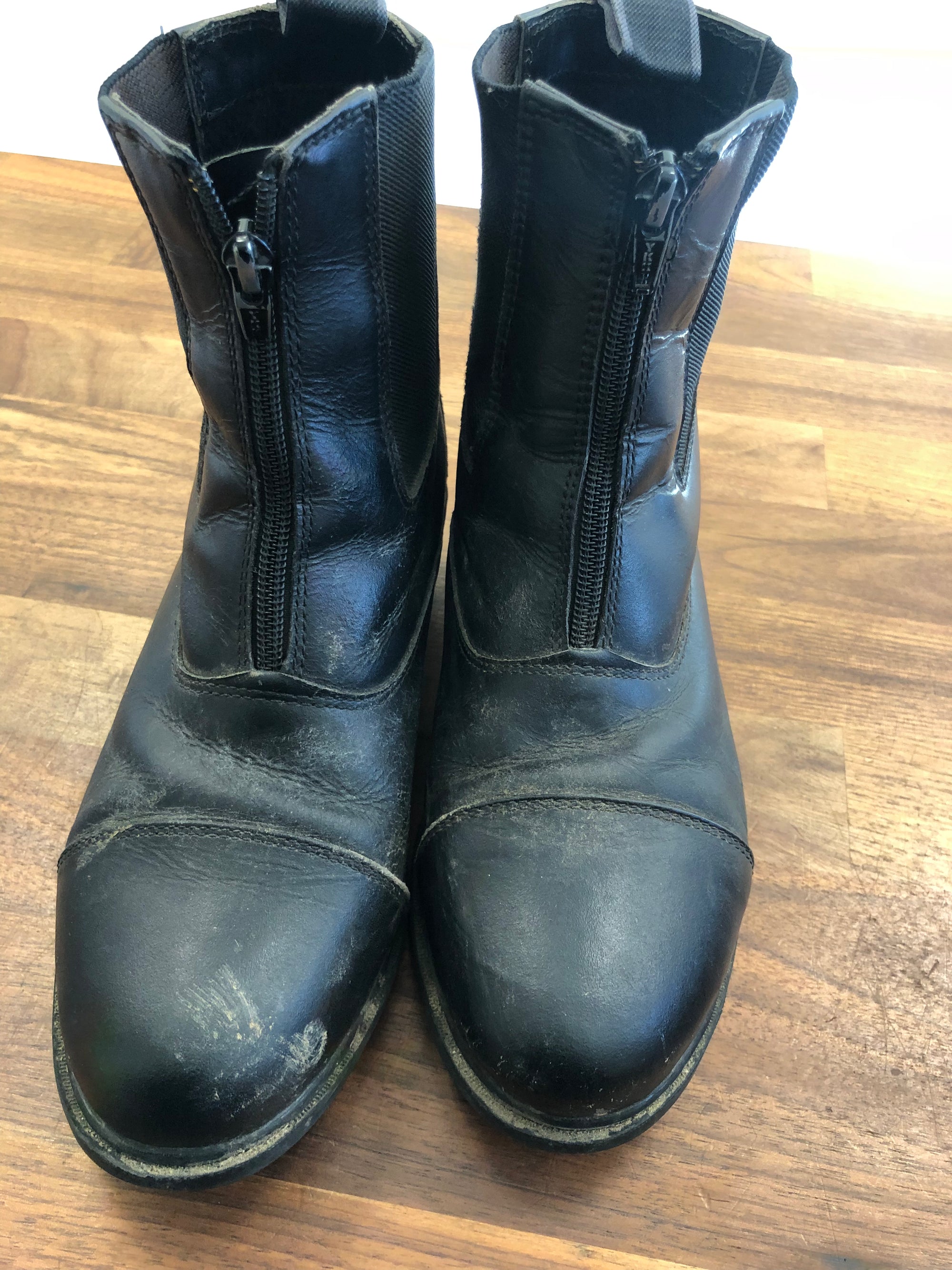 Ladies Auken Zip Up Paddock Boot 6.5