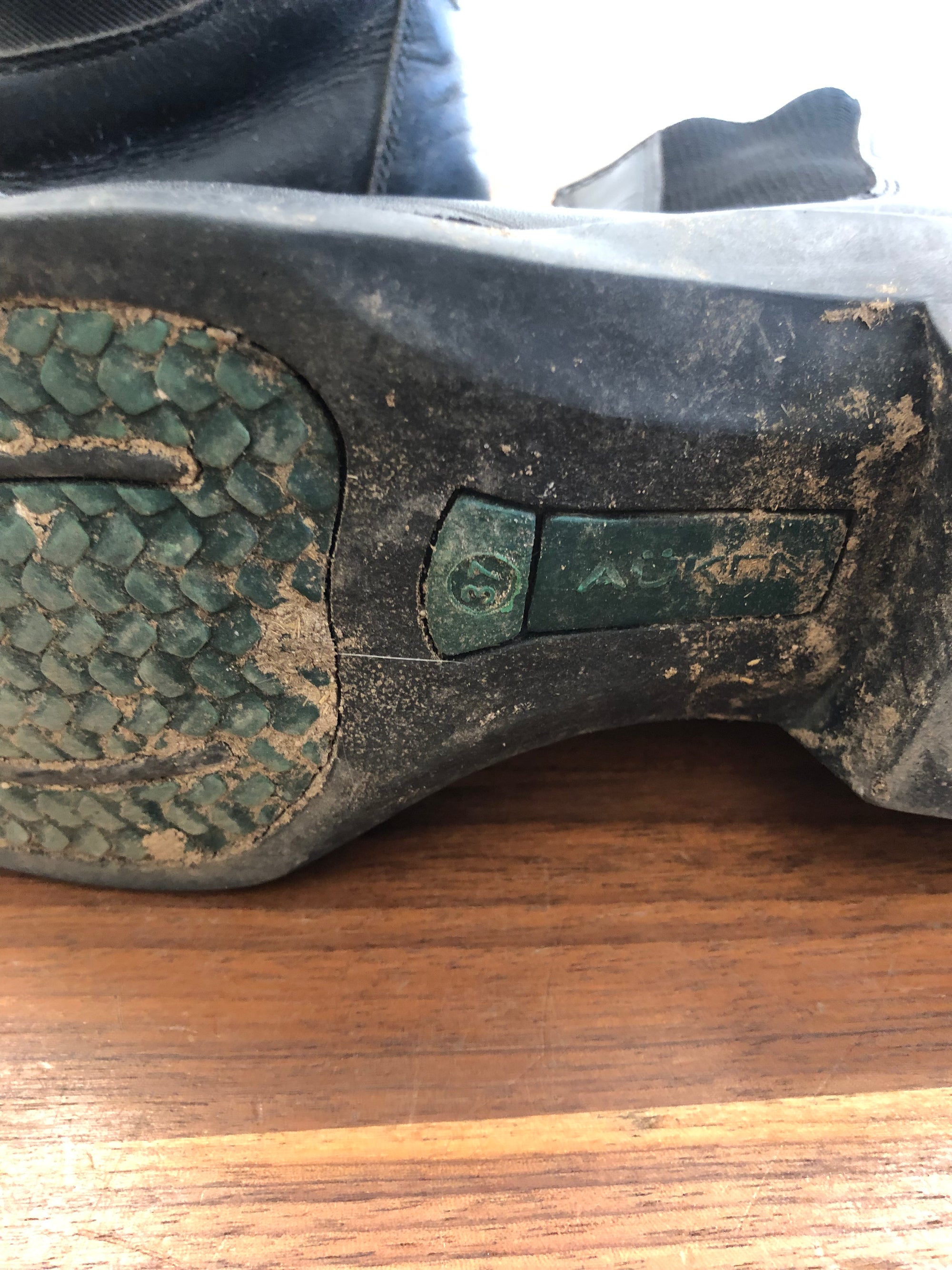 Ladies Auken Zip Up Paddock Boot 6.5