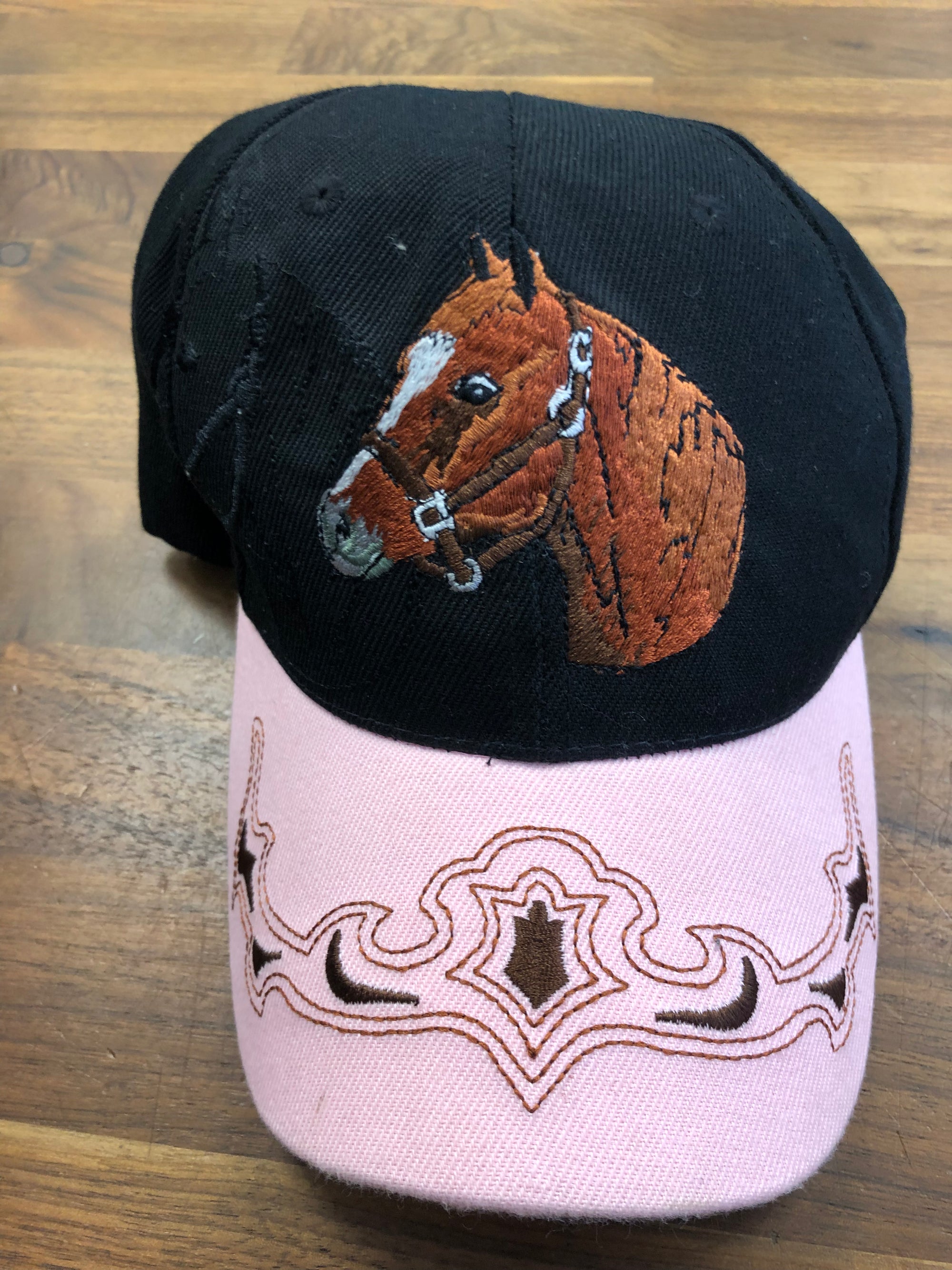 Pink/Black Ball Cap