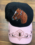 Pink/Black Ball Cap