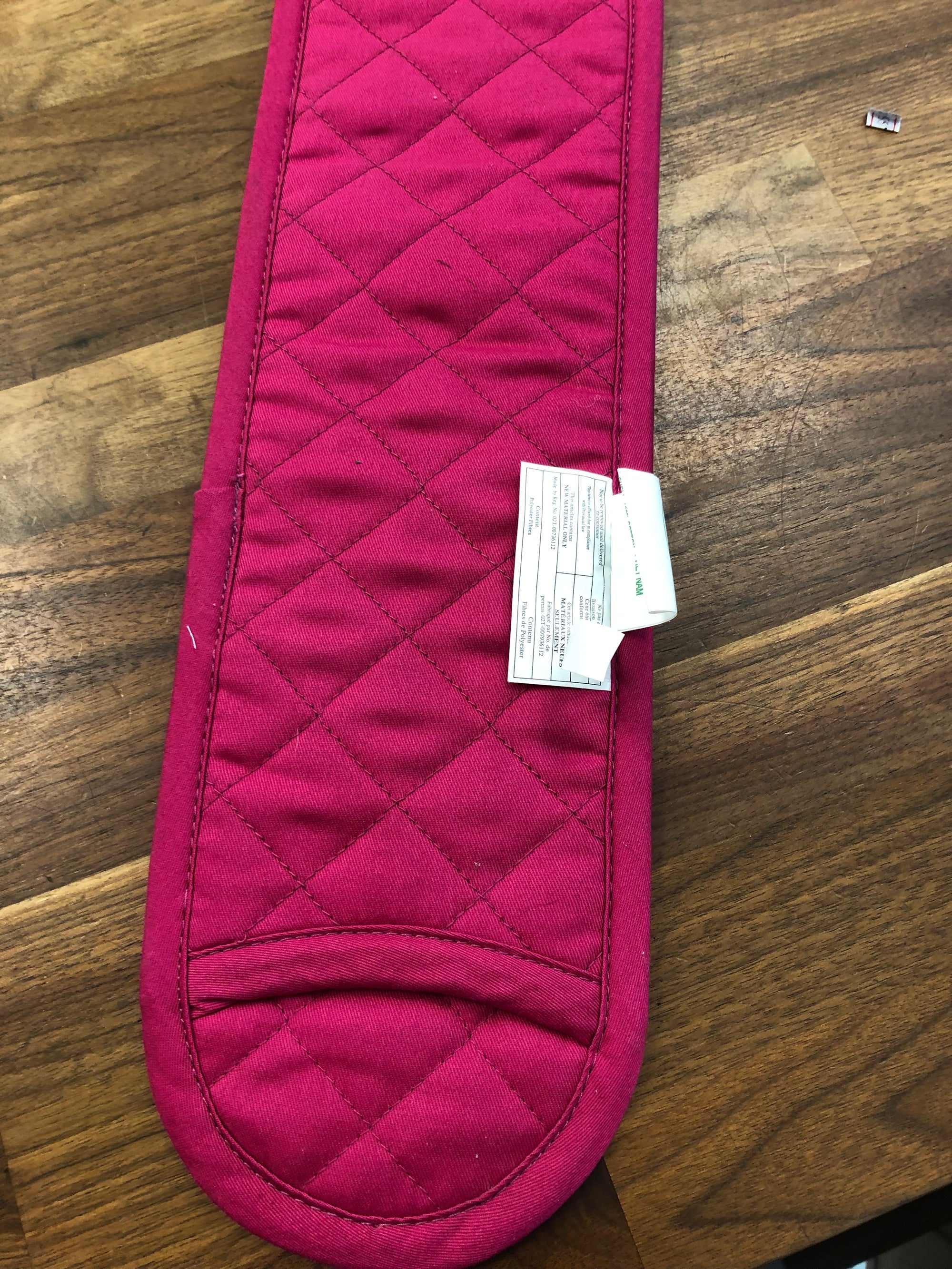 Shedrow Pink Girth Cover