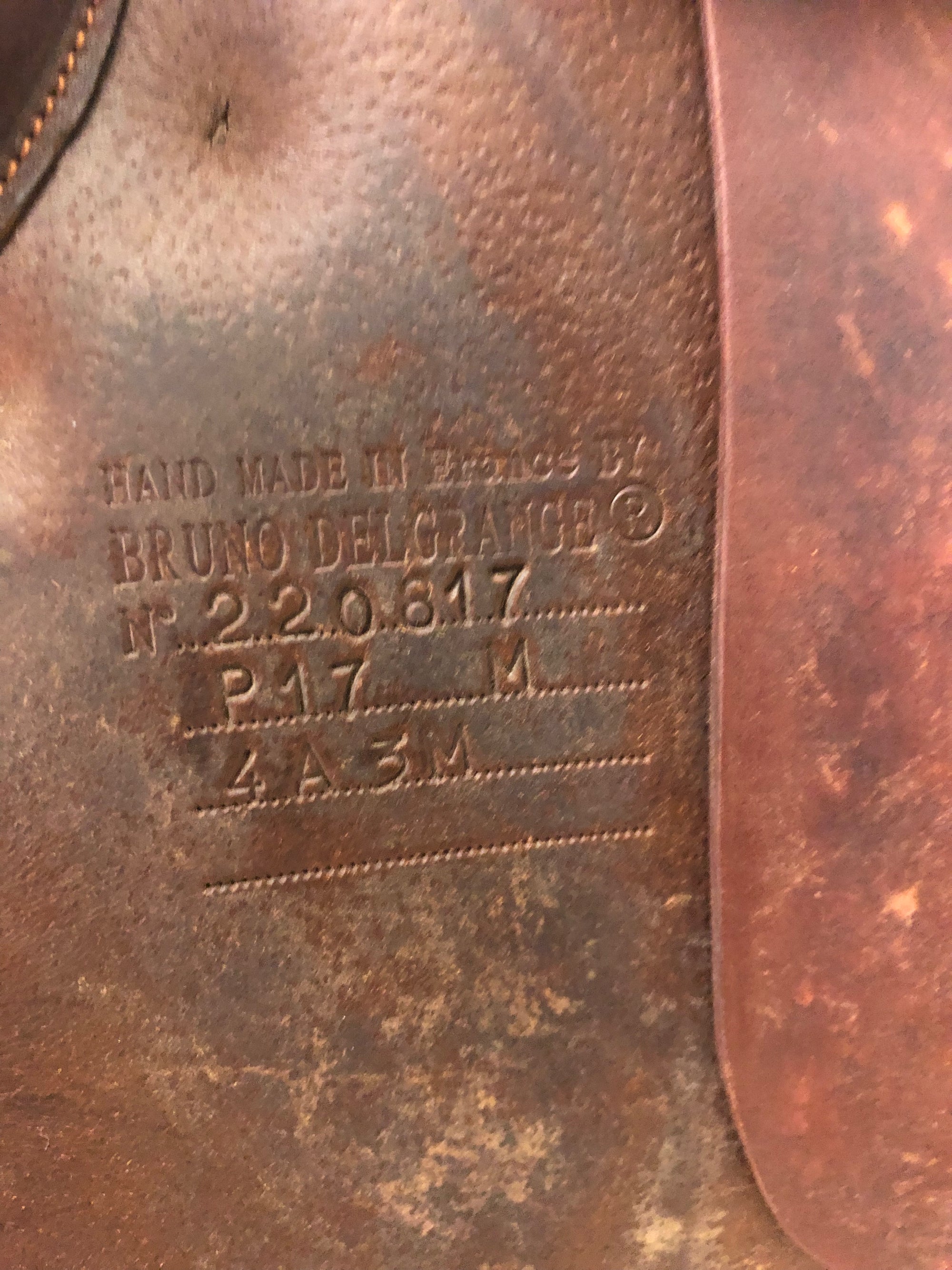 2022 17” Bruno Jump Saddle