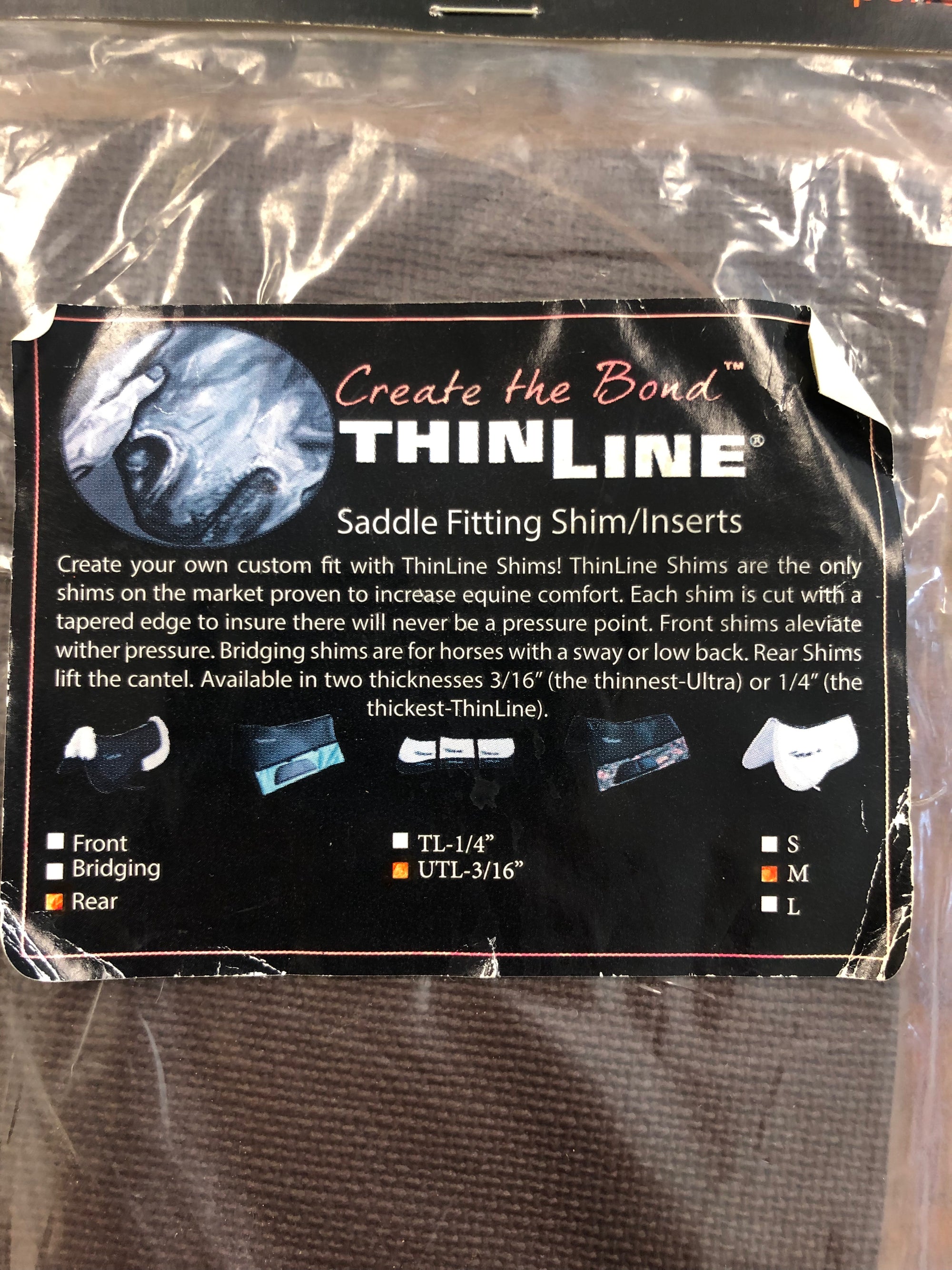 Thinline Saddle Pad Shims - Rear