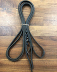 Black Leather Curb Reins