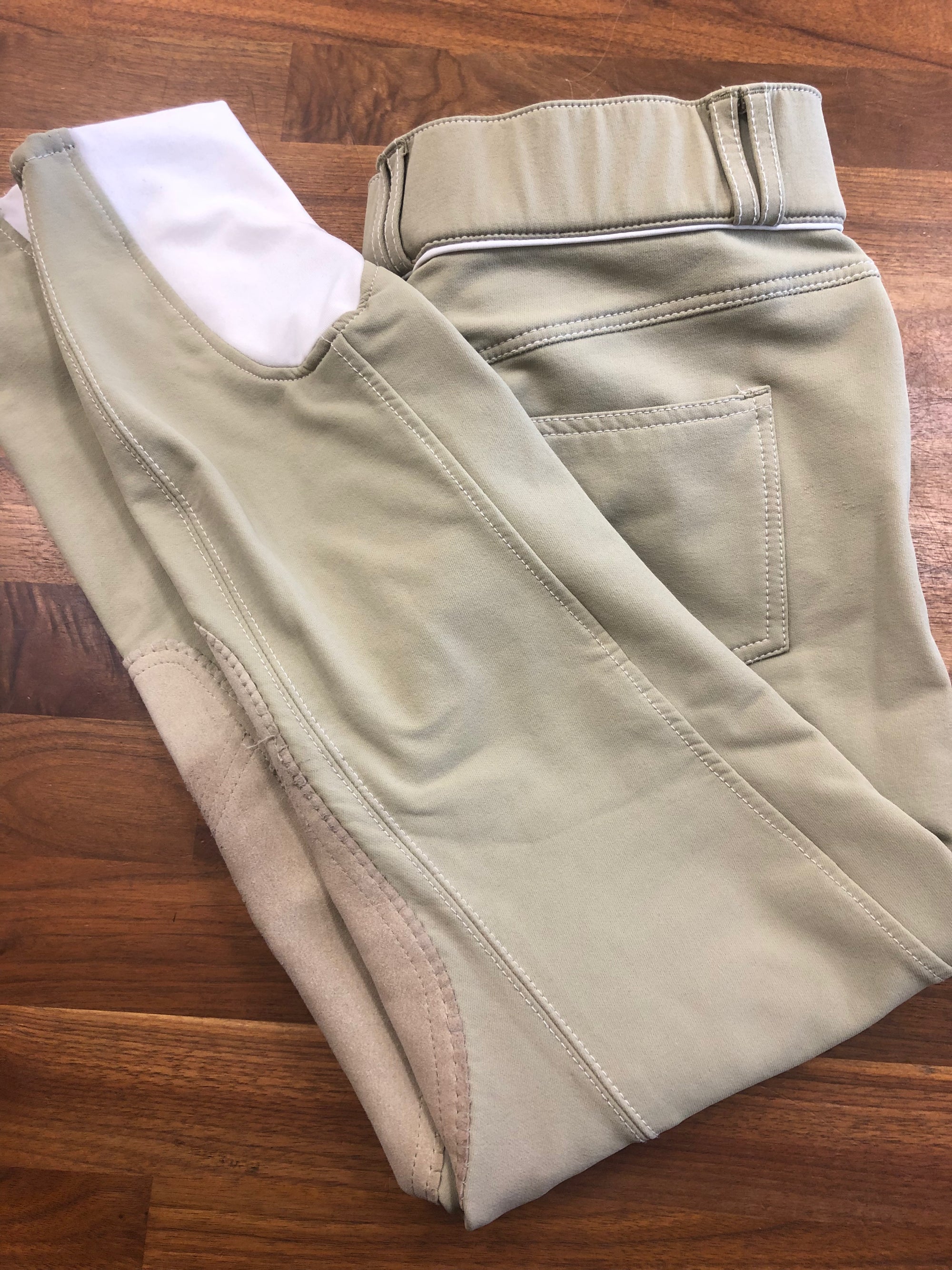 Ladies Elation Tan KP Breech - 32R