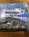 Blue Cotton Leg Wraps