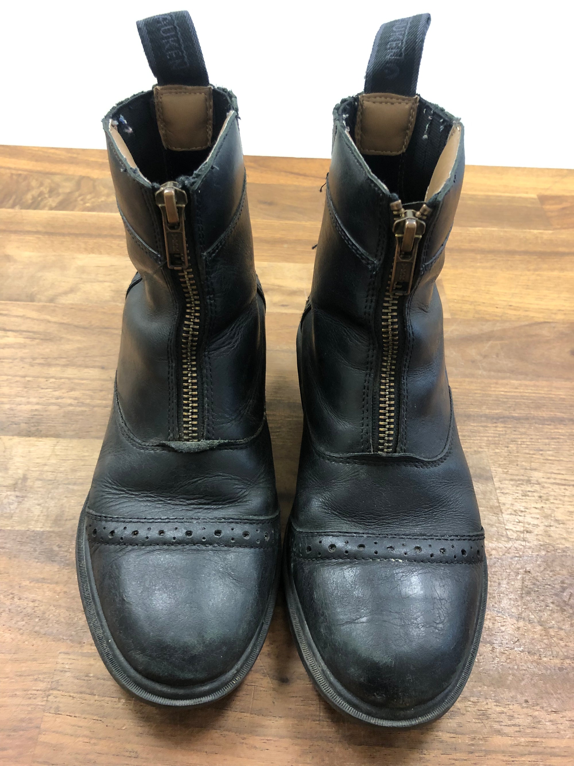 Kids Auken Zip Up Paddock Boot - Size 2