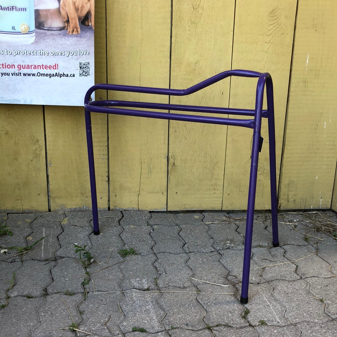 Fine Used Kid-Size Metal Saddle Stand