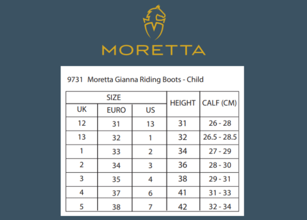 Shires Moretta Gianna Children’s Tall Field Boot