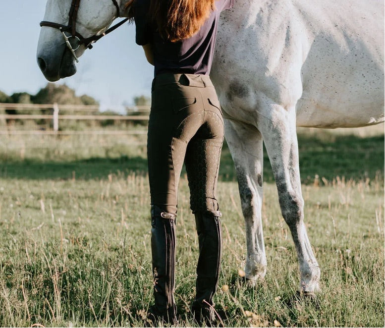 Annie Jay Equestrian Herschelle Silicone Full Seat Breeches