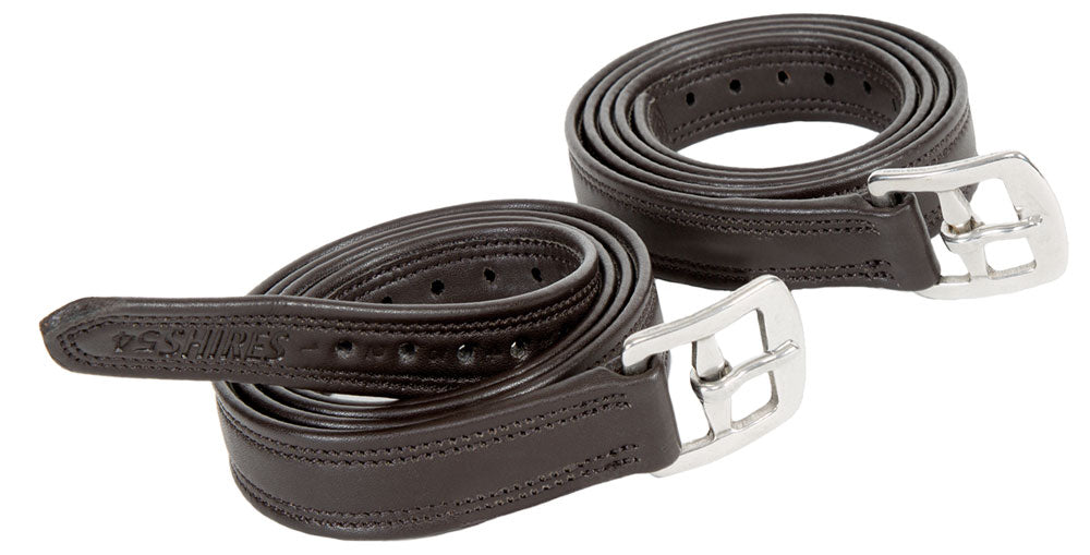 Shires Easy Care Non-Stretch Stirrup Leathers - Horse & Hound Tack Shop & Pet Supply