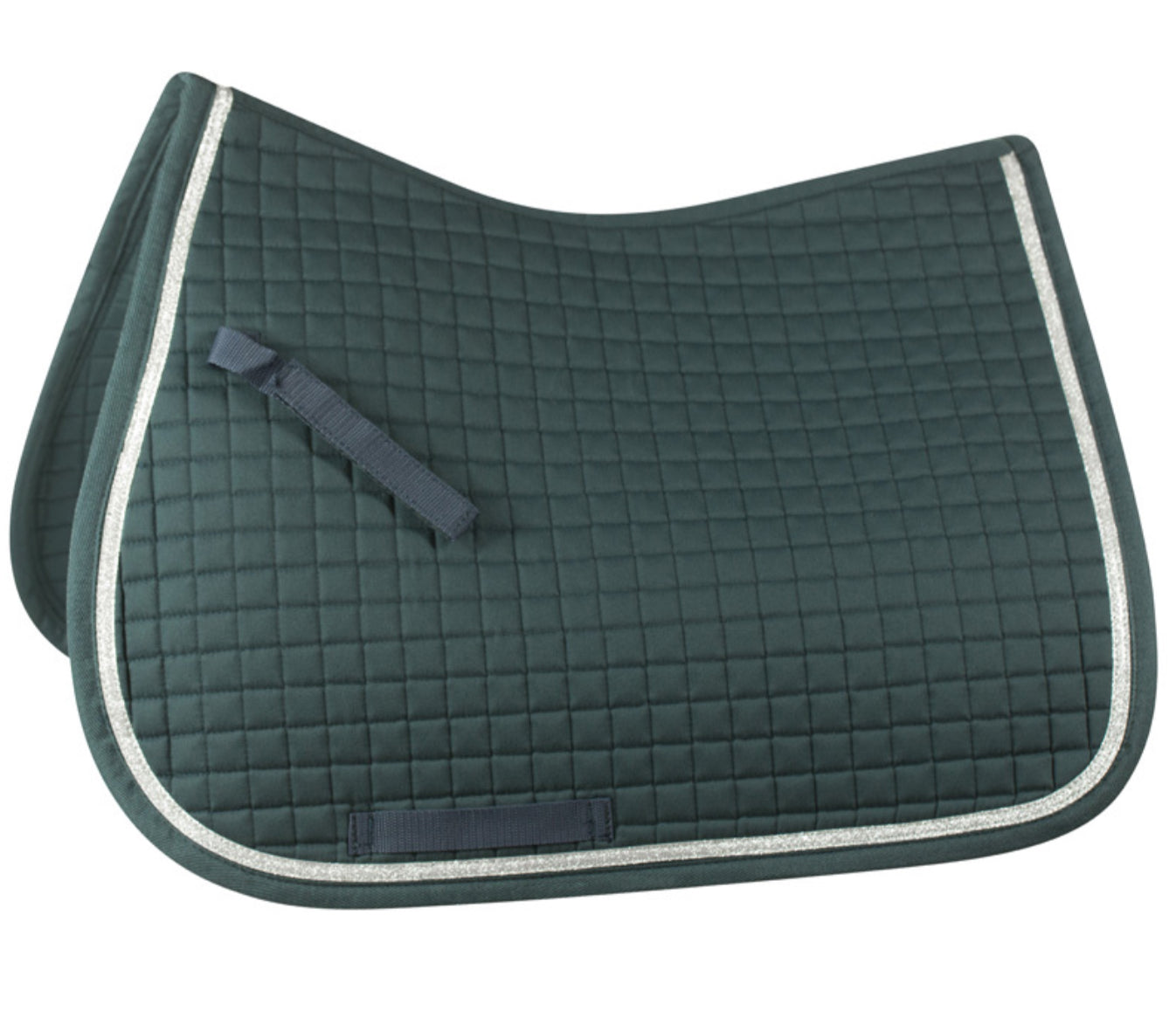 Horze Dorchester Dressage Saddle Pad with Glimmer Piping