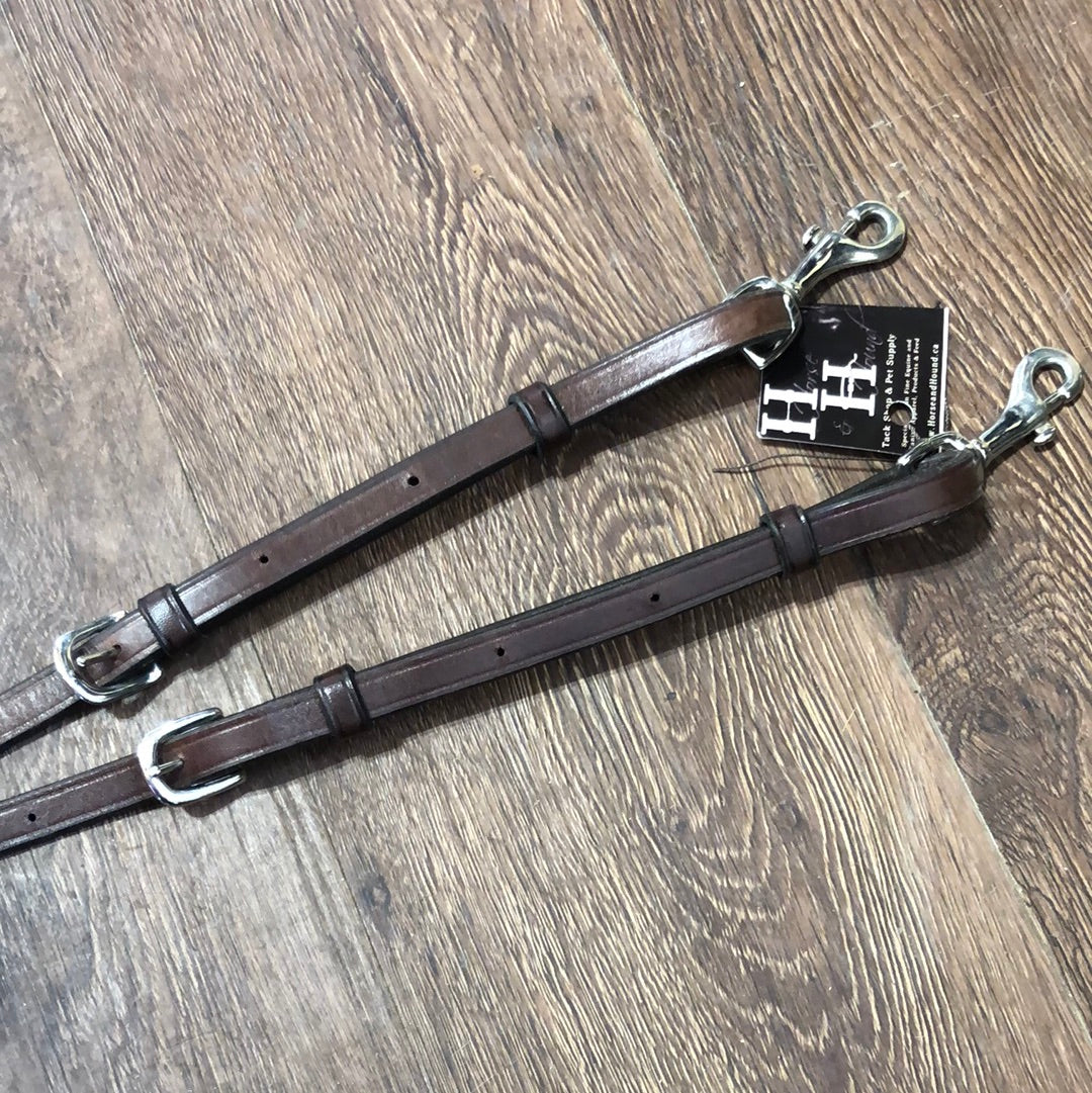 Fine Used Leather Running Martingale Attachments