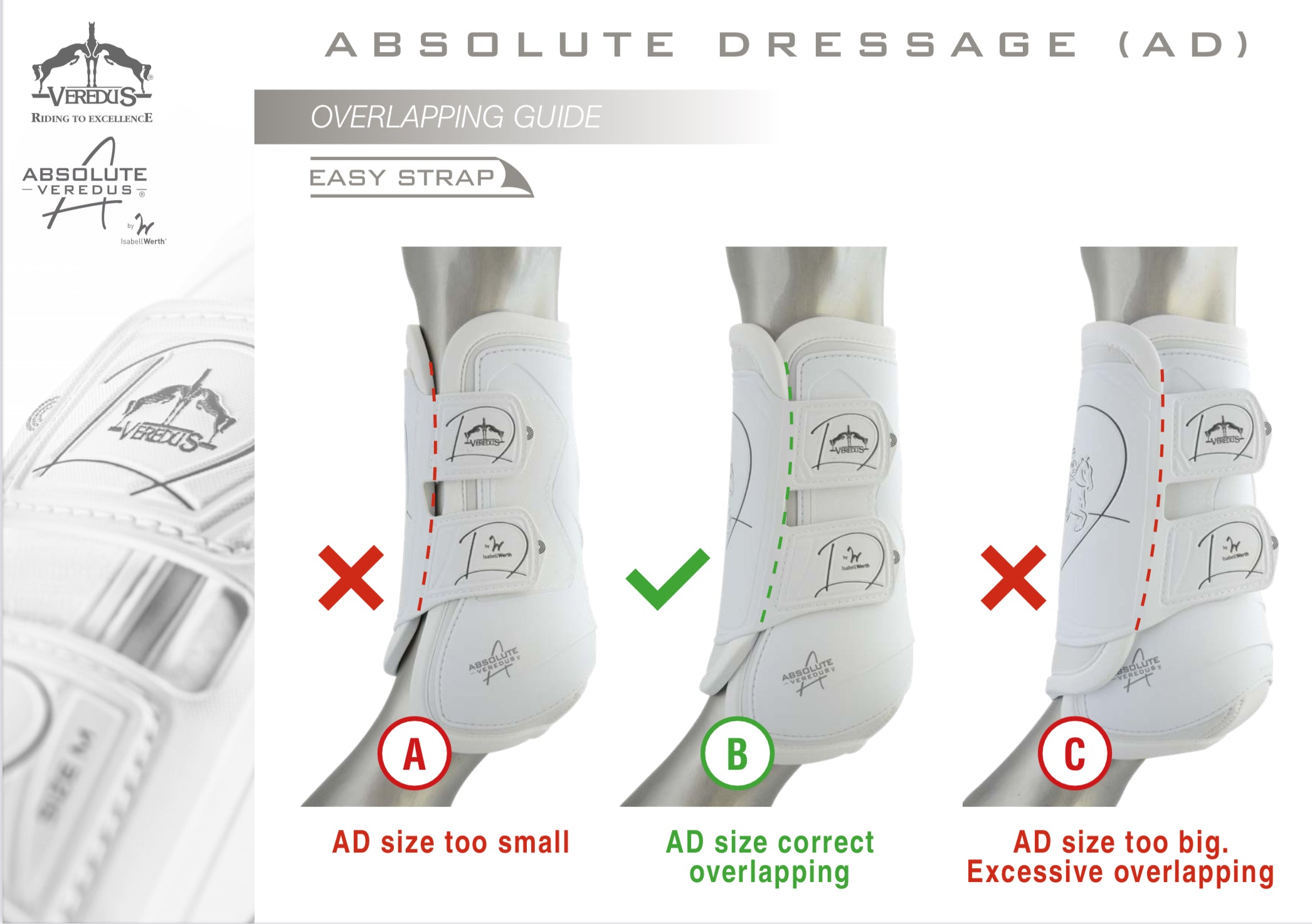 Veredus Absolute Front Dressage Boots By Isabell Werth