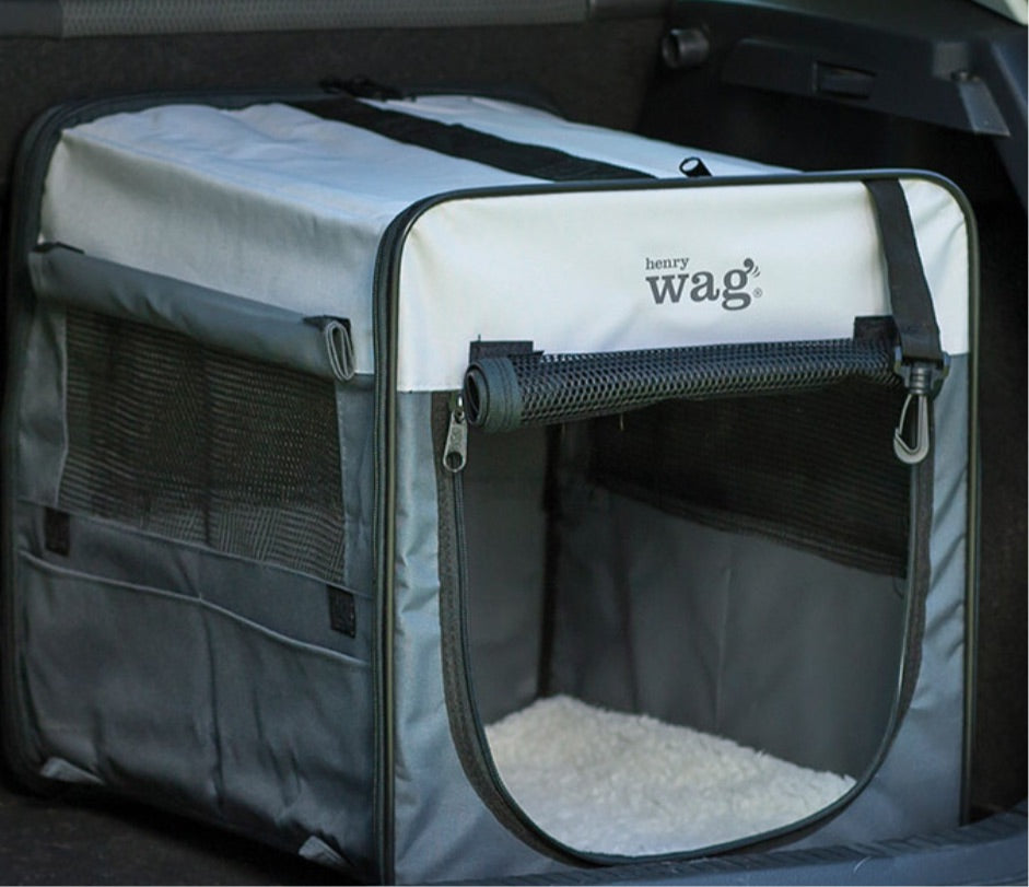Henry Wag Fabric Travel Crate
