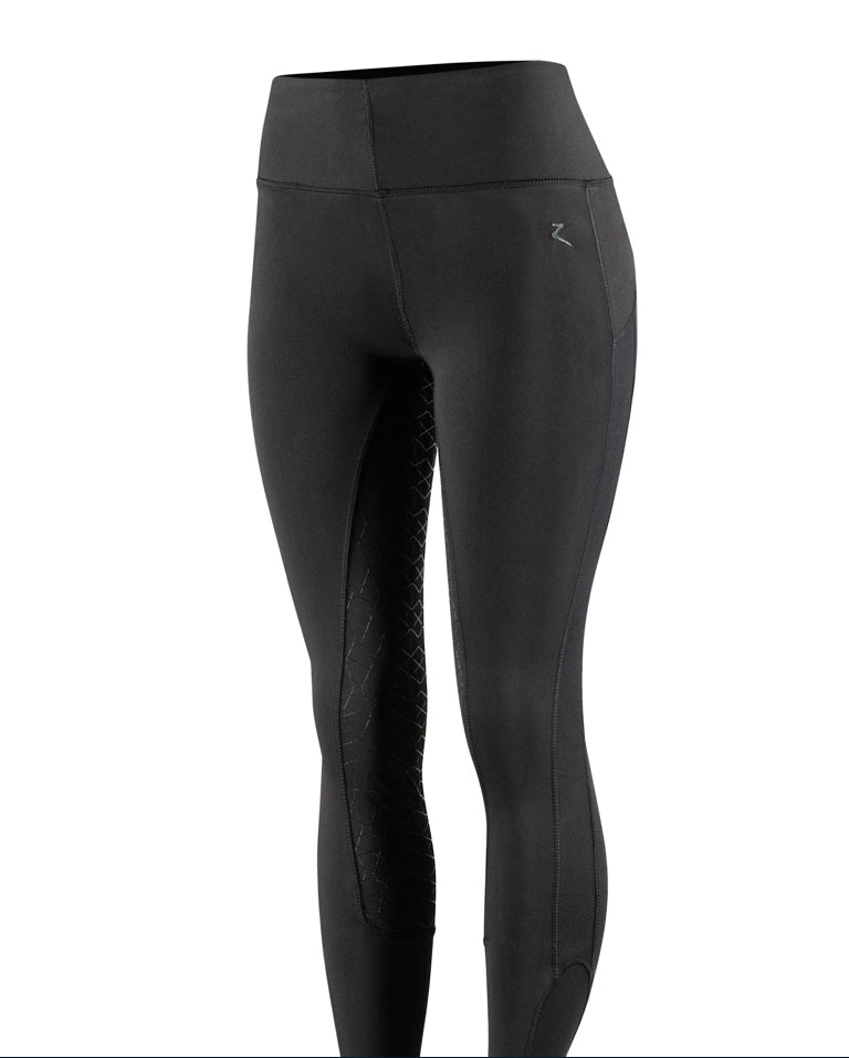 Horze Betty Pull-On Full Seat Tights with Mesh
